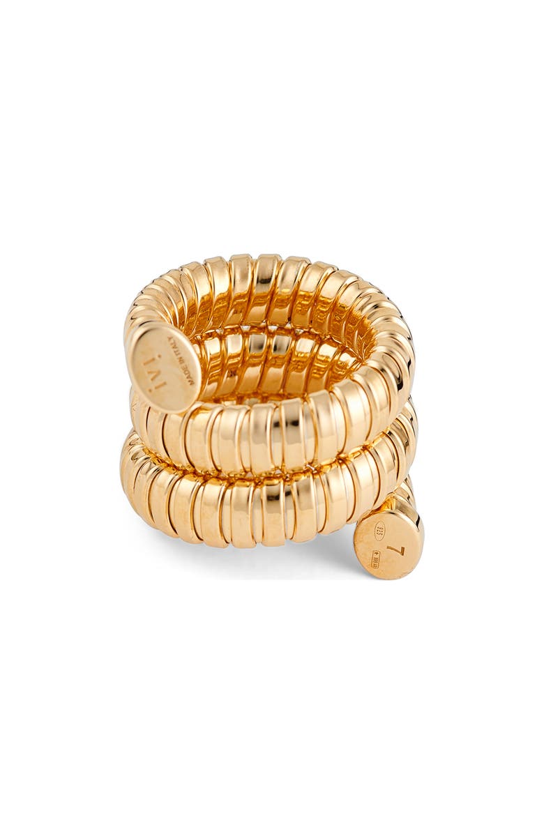 IVI Los Angeles Gaia Triple Twist Ring, Alternate, color, Yellow Gold