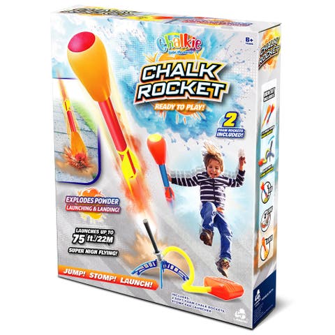 Chalk Rocket 2 Foam Chalk Rockets, 6+