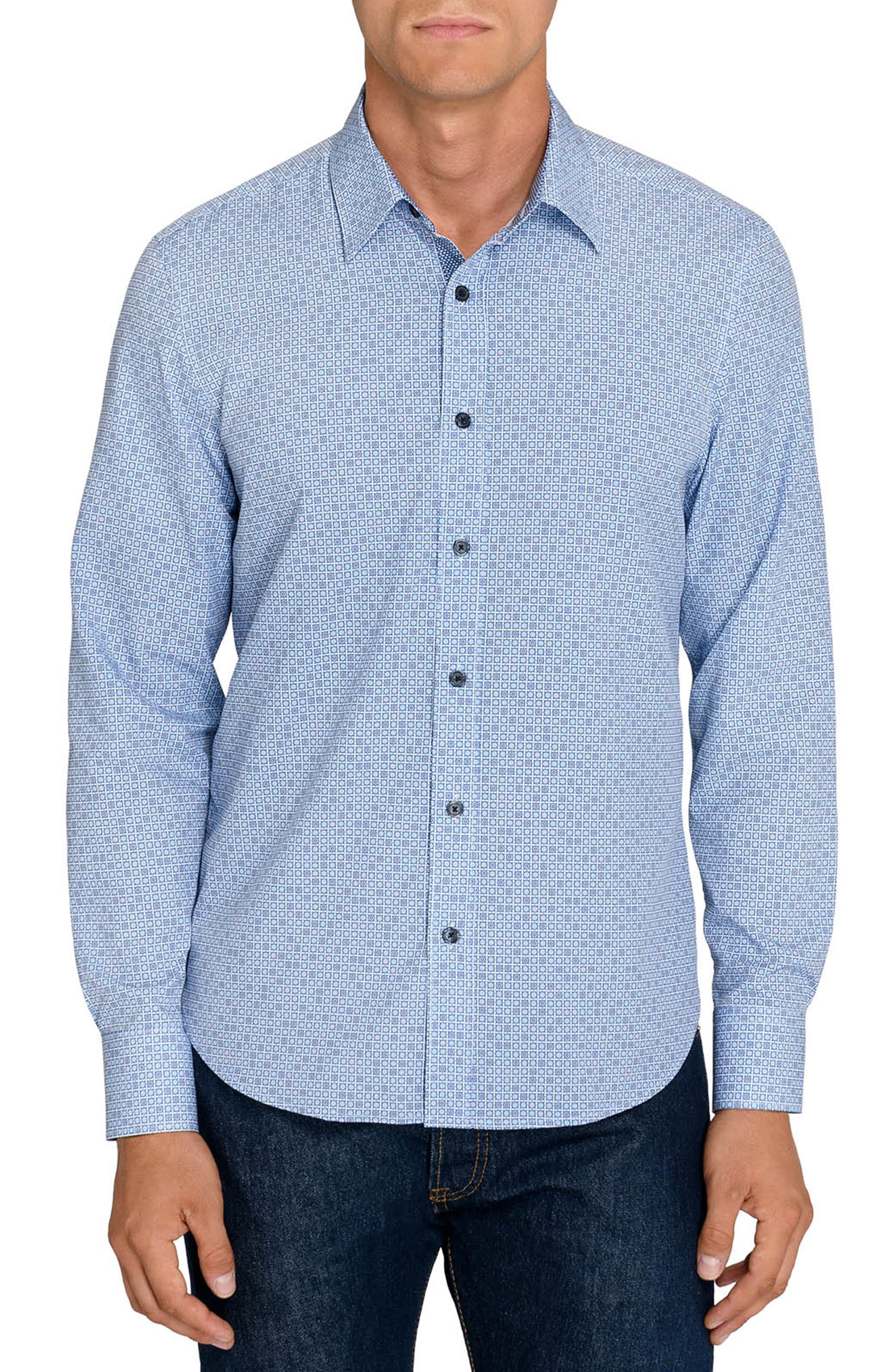 Geo Floral Performance Shirt