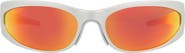 Balenciaga 77mm Wrap Sunglasses