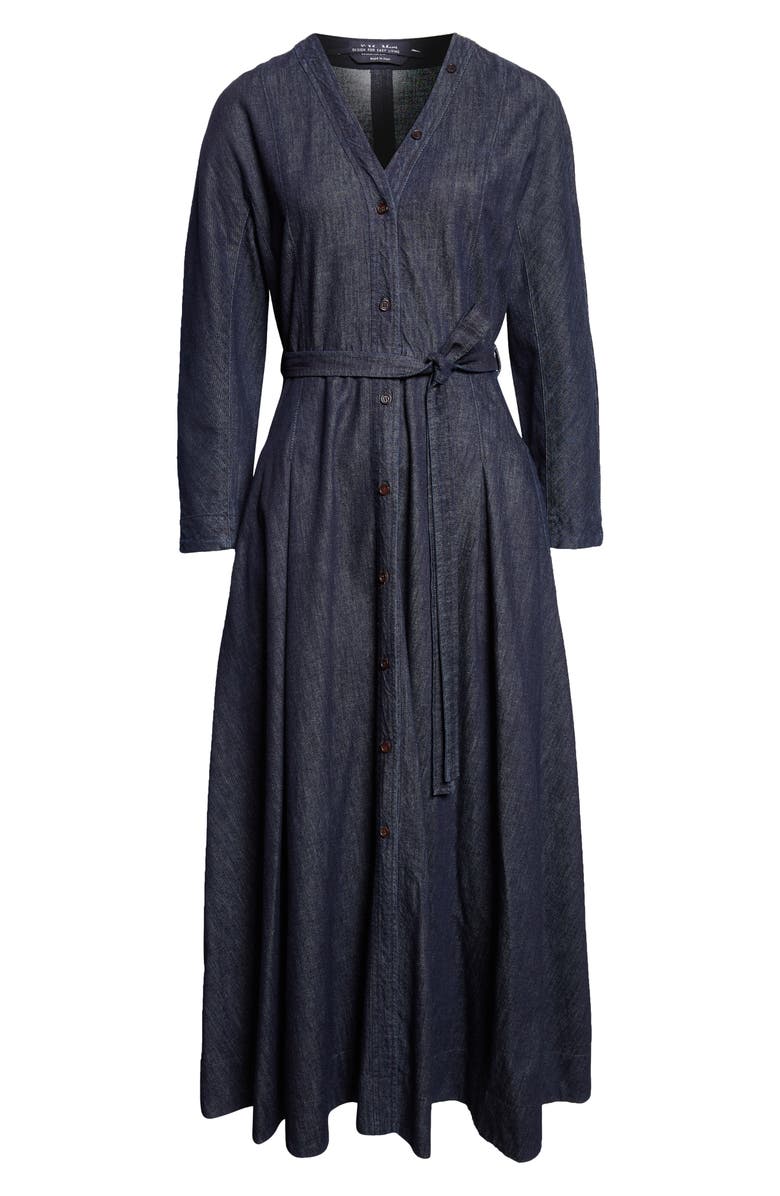 Max Mara Ambra Denim Dress, Alternate, color, Ultramarine