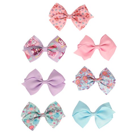 Bows for Hair 7-Piece Set Sanrio Hair Accessories