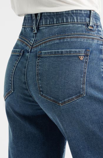 Gracie Skyrise Double Side Seam Wide Leg Jeans