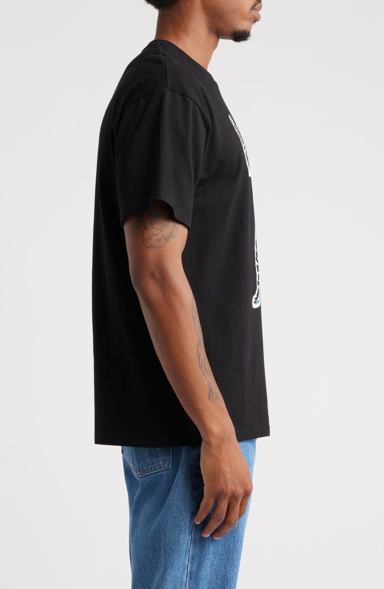 Billionaire Boys Club Astronaut Dot Graphic T-Shirt, Alternate, color, Black