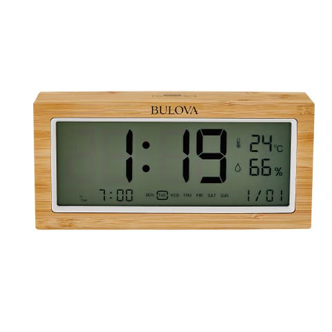 The Brookside LCD Alarm Table Clock