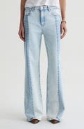 AG Saige Paneled Wide Leg Jeans