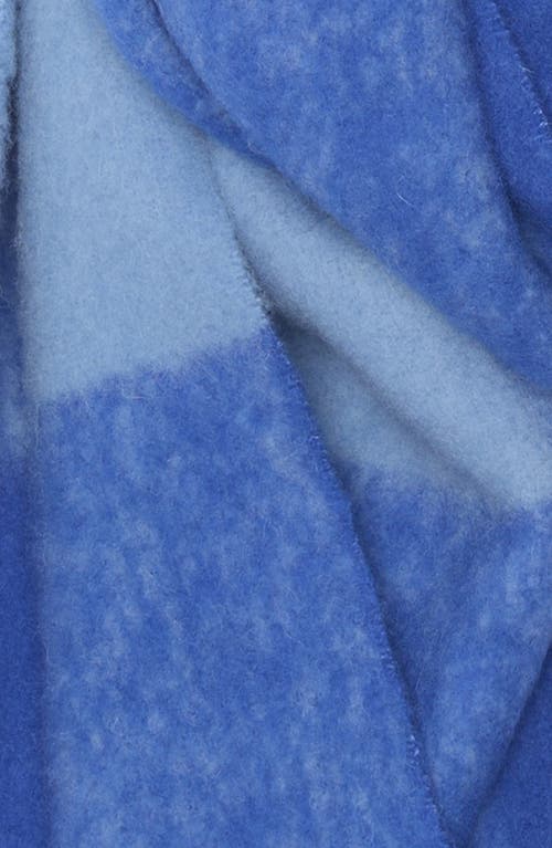 Nordstrom Wool & Alpaca Blend Fringe Scarf In Blue