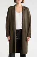 MAX STUDIO Patch Pocket Long Cardigan