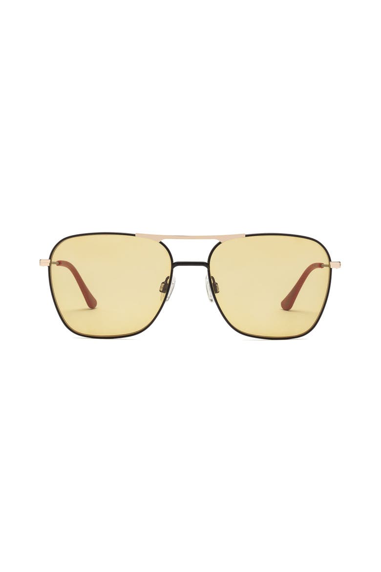 Hooper | Reading Glasses, Alternate, color, Matte Black / Matte Gold