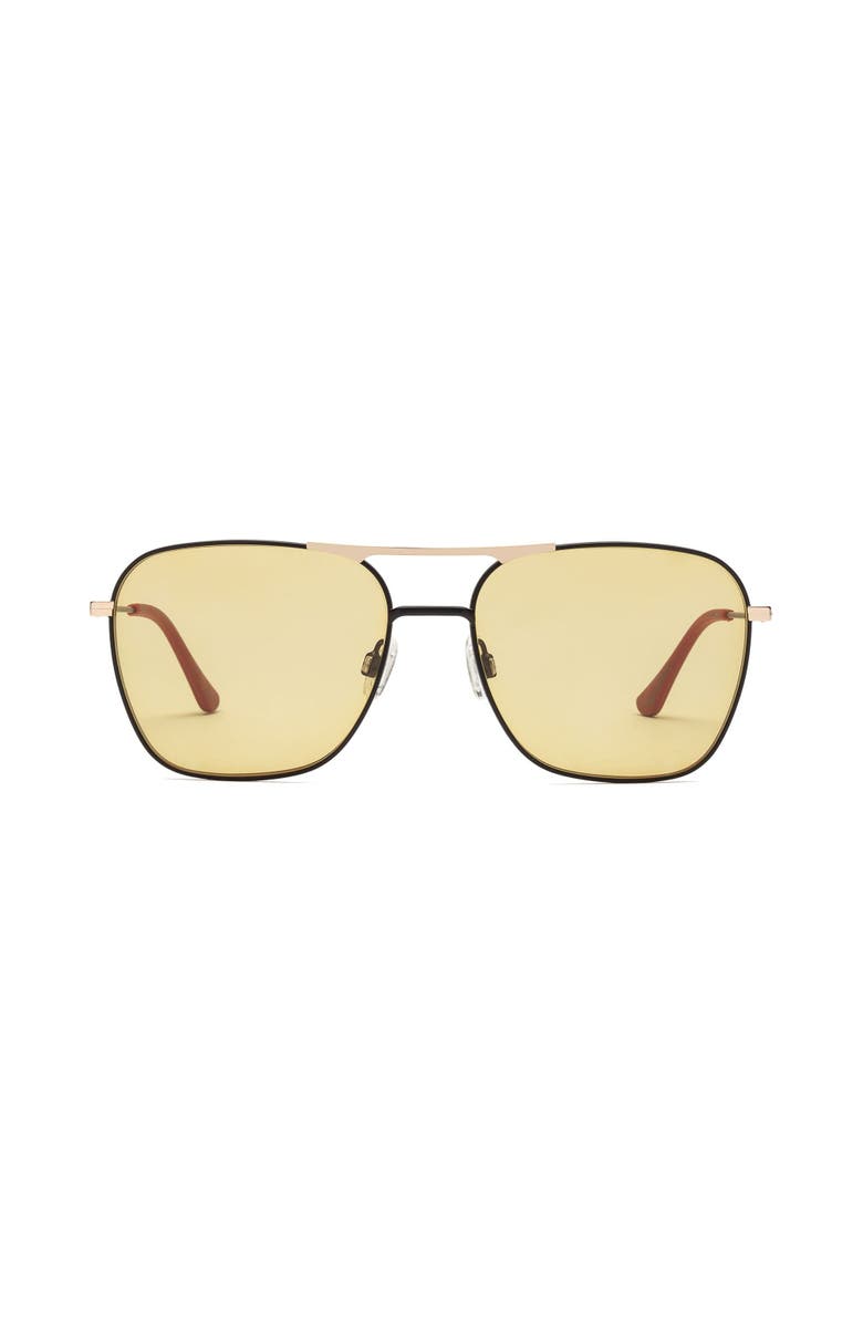 Caddis Hooper | Reading Glasses, Alternate, color, Matte Black / Matte Gold