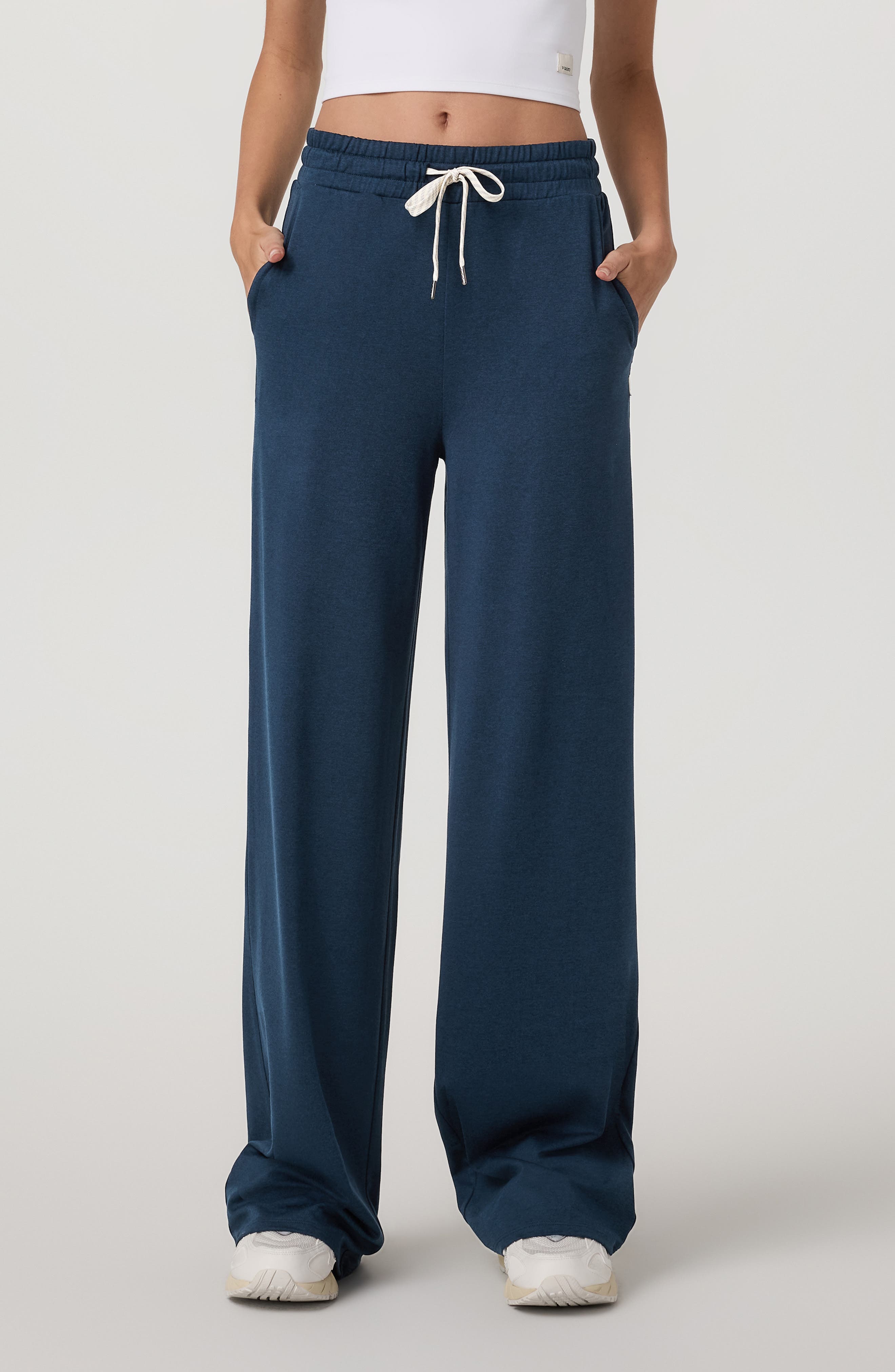 Halo Essential Wide Leg Sweat Pants - image 3