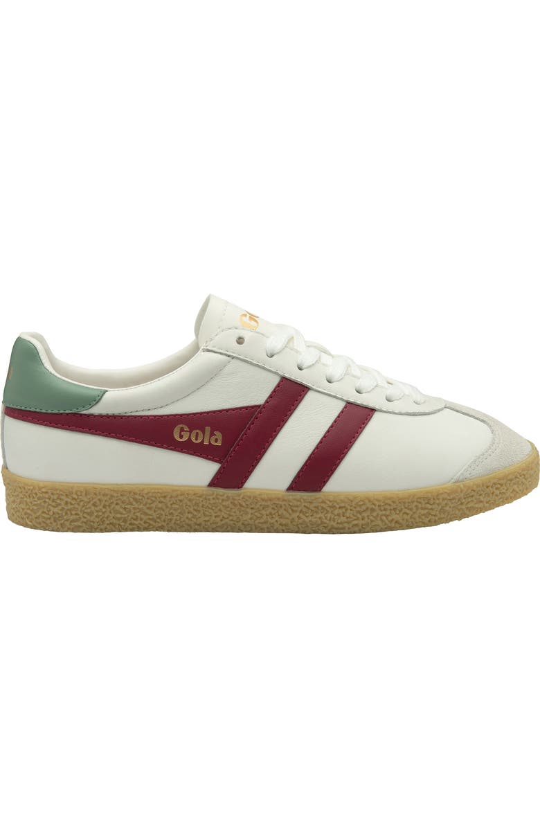 Gola Medallist Sneaker, Alternate, color, White/ Cerise/ Green Mist/ Gum