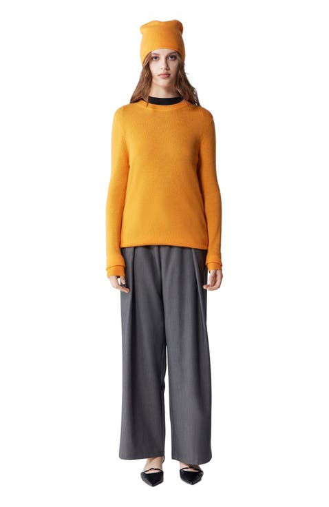 $99 Cashmere Hat & Sweater Set