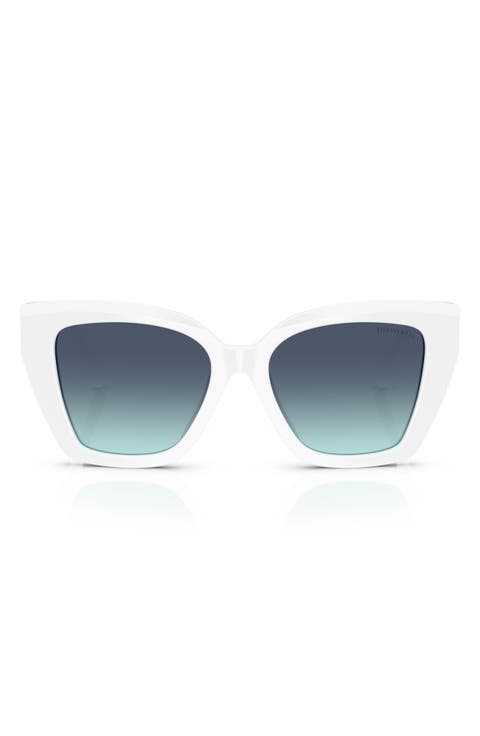 52mm Gradient Square Sunglasses