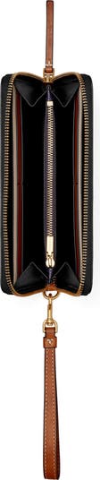 Robinson Pebble Leather Zip Around Continental Wallet