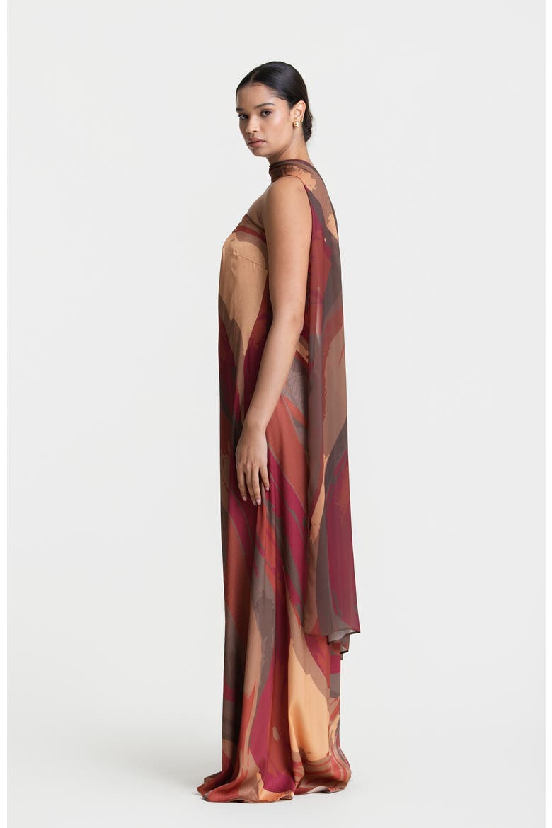 Tuki Dress, Alternate, color, Aura Red