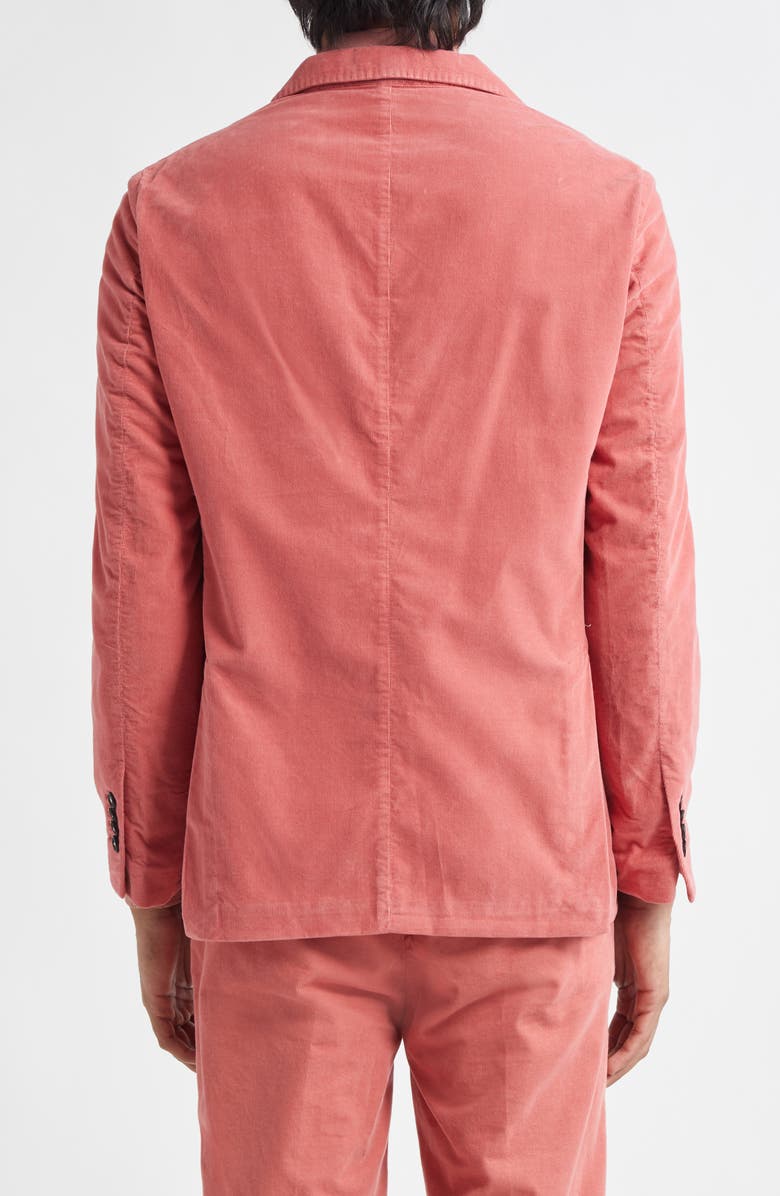 Massimo Alba Baby Corduroy Jacket, Alternate, color, Coral