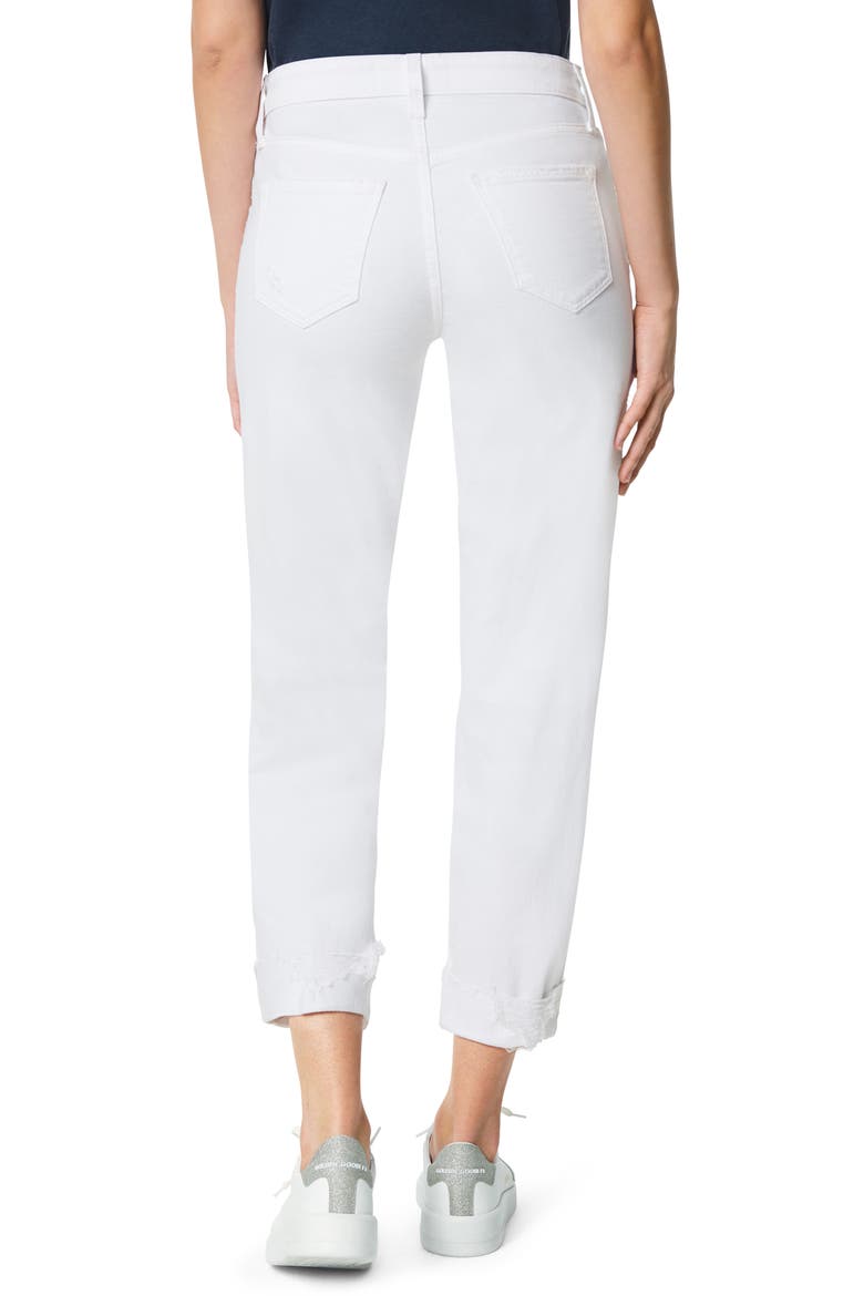 The Scout Distressed Ankle Straight Leg Jeans, Alternate, color, DREAMY