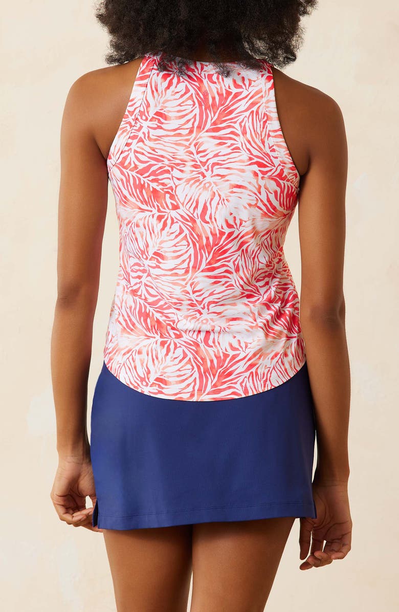 Tommy Bahama Abby Monstera Mirage Floral IslandZone<sup>®</sup> Tank, Alternate, color, Pure Coral