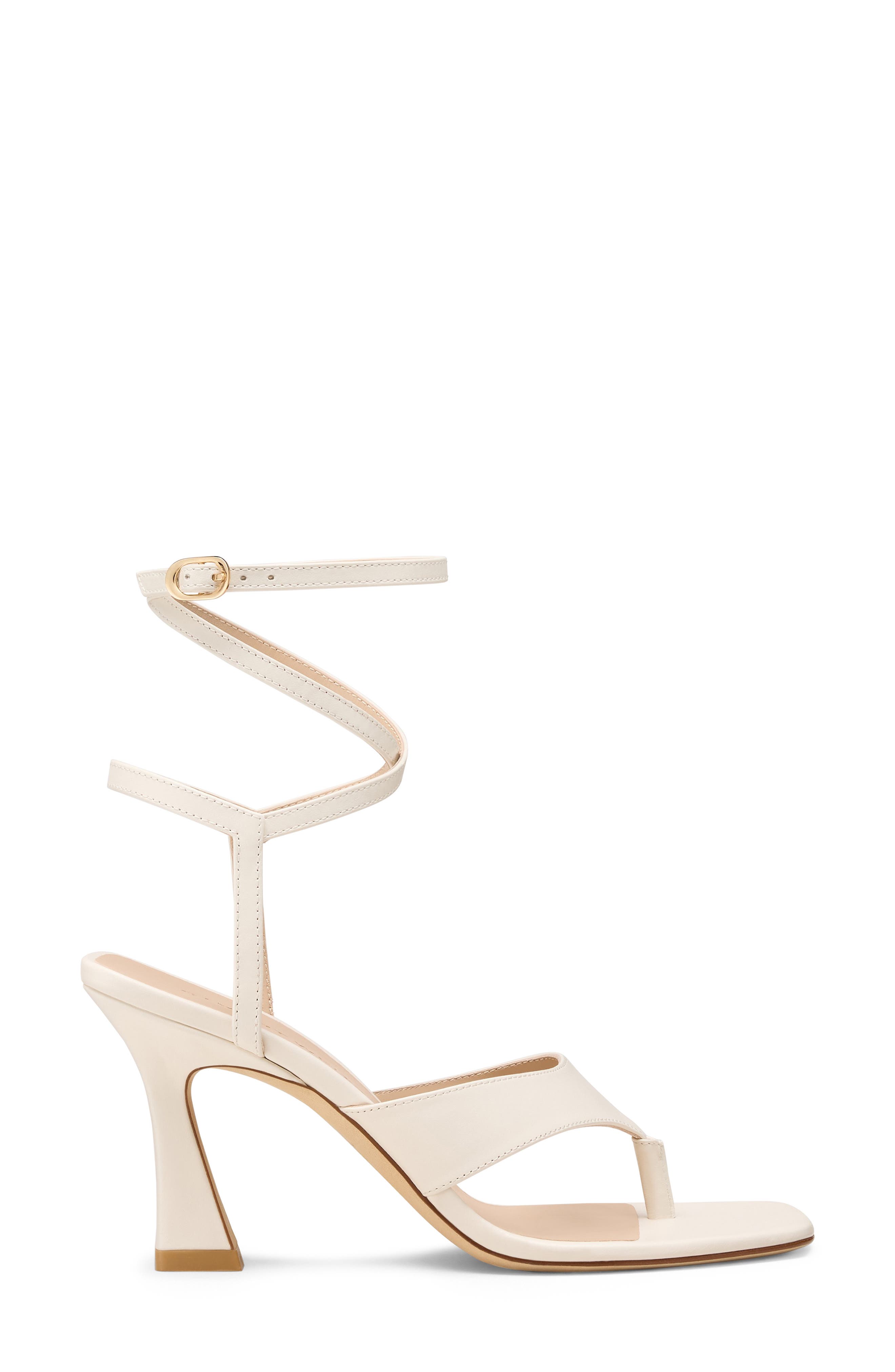 Vinnie 85 Wrap Sandal, Alternate, color, CREAM