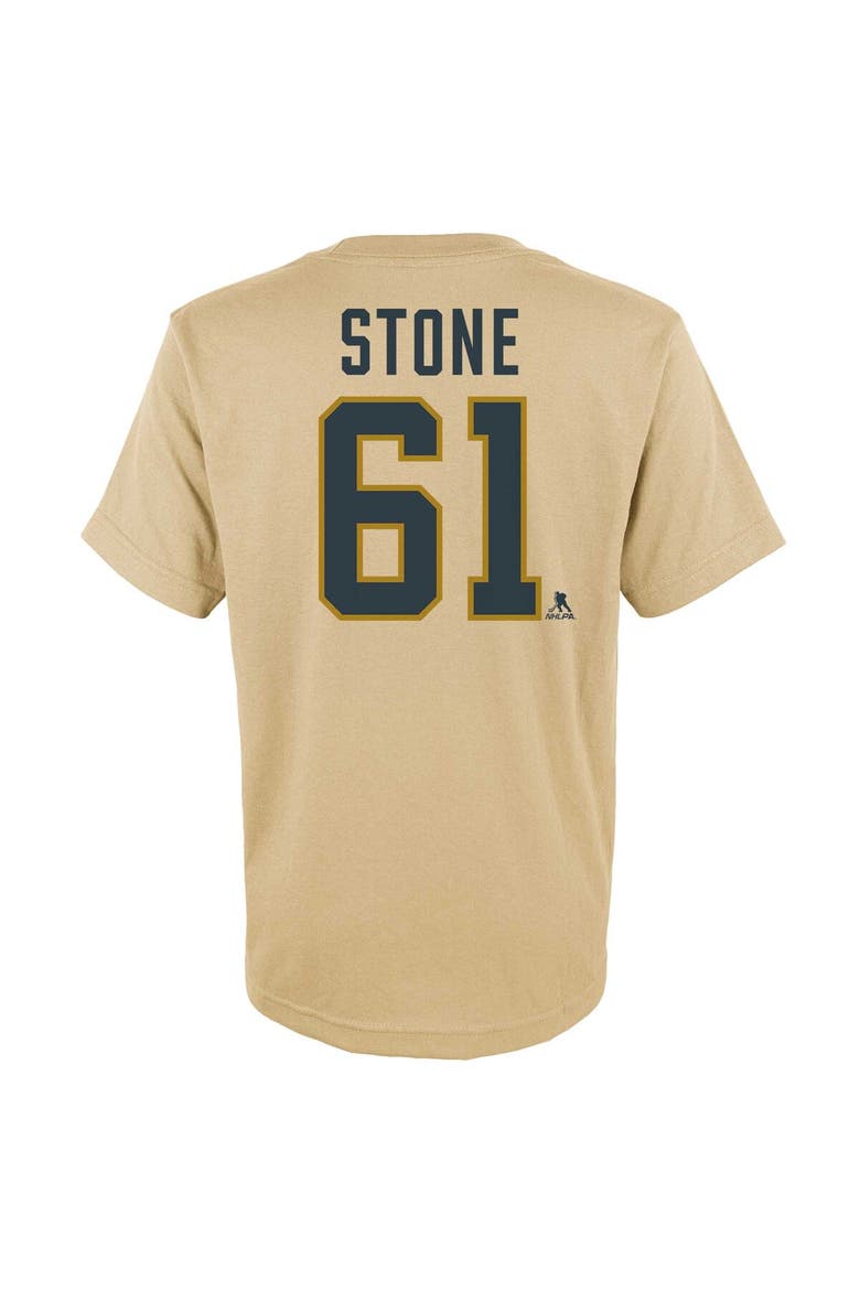 Youth Mark Stone Cream Vegas Golden Knights 2024 NHL Winter Classic Name & Number T-Shirt, Alternate, color, Cream