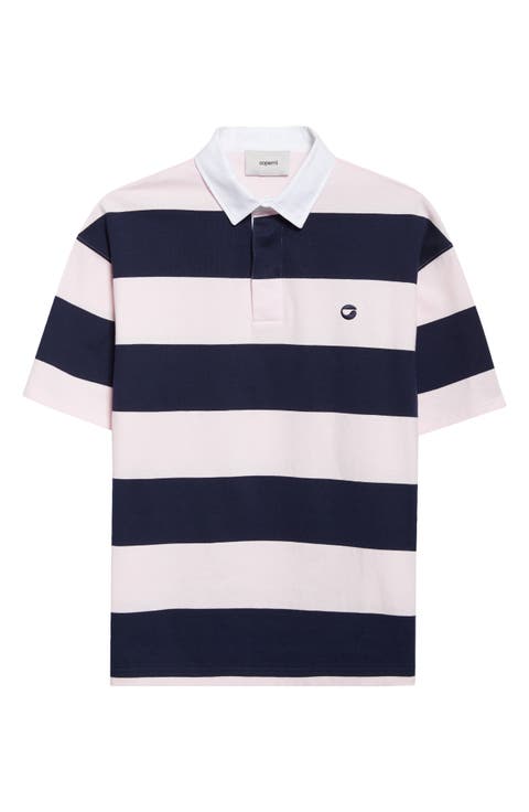 Stripe Cotton Polo