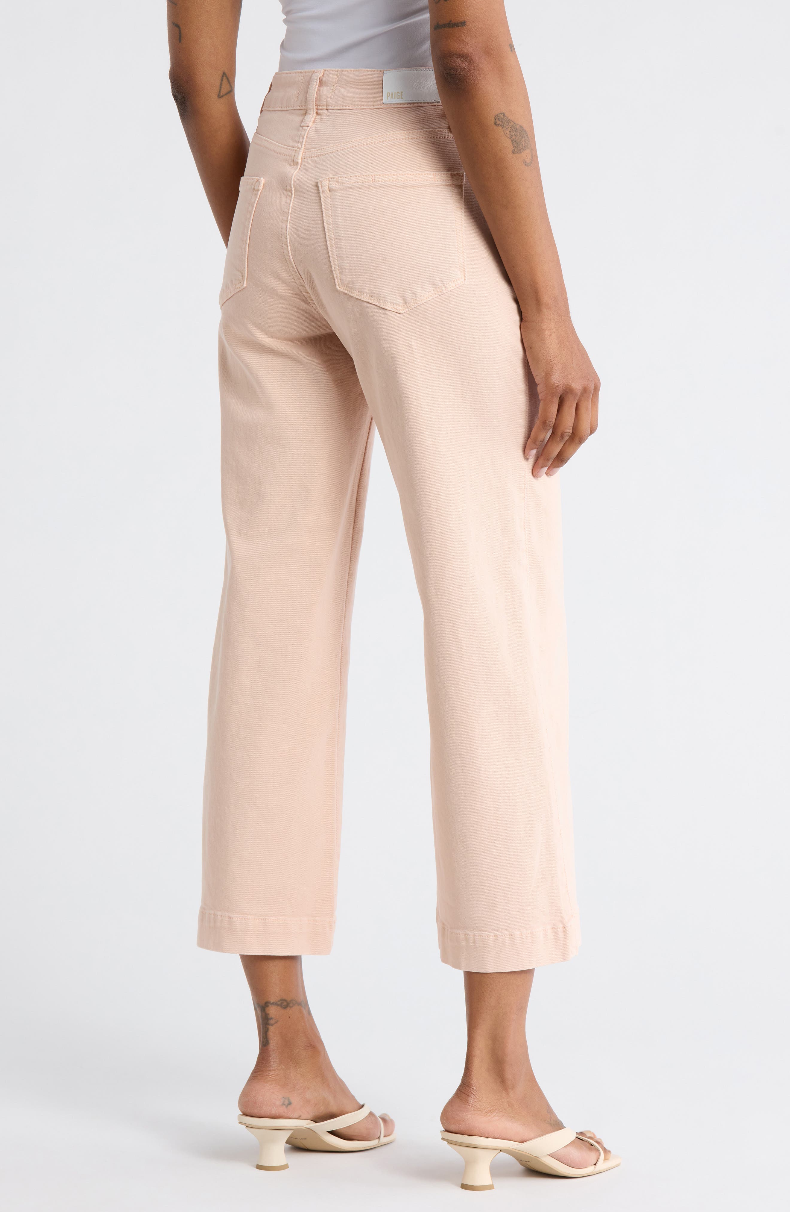 Anessa High Waist Curved Inseam Wide Leg Jeans - image 2