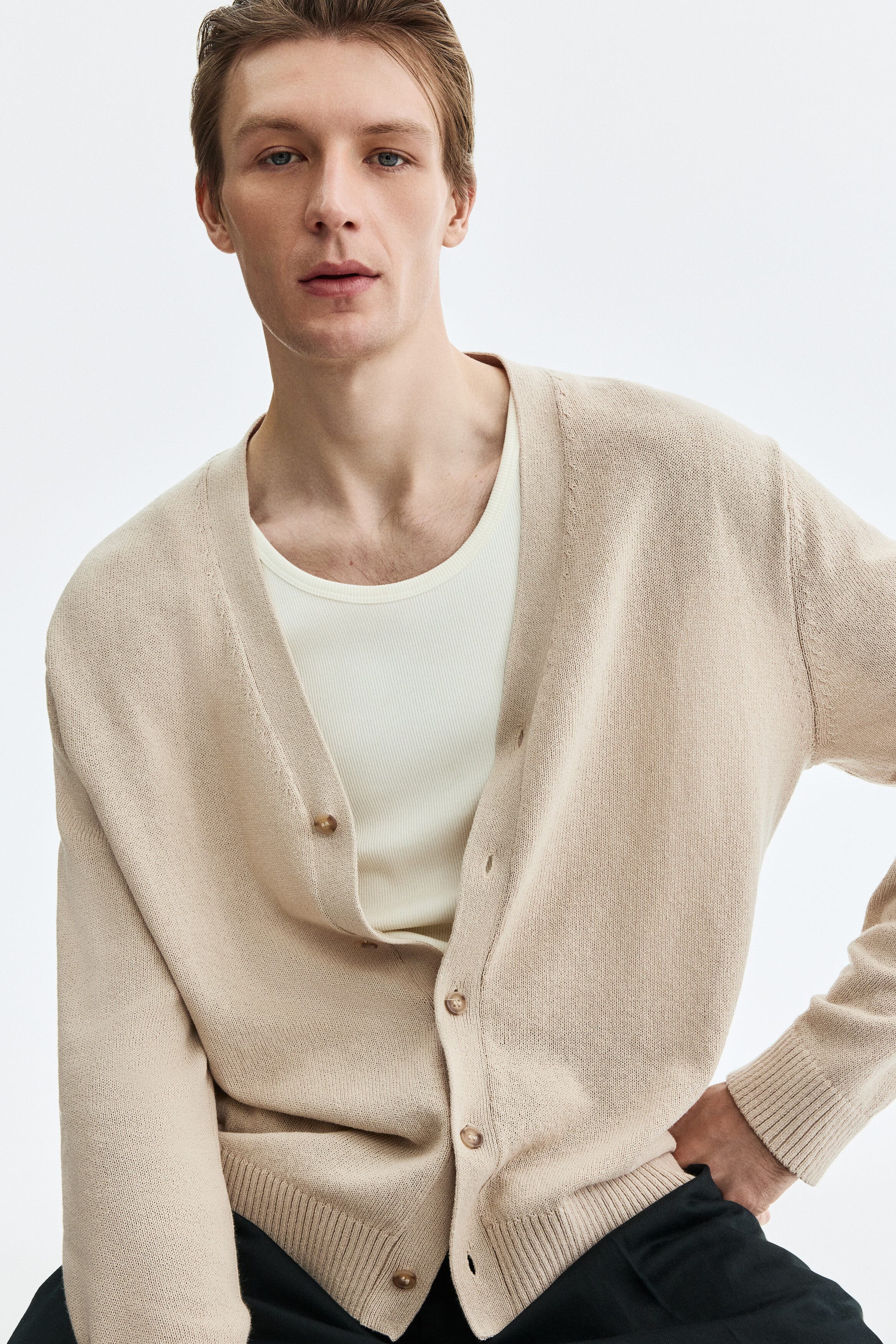 Relaxed Fit Cardigan - image 4