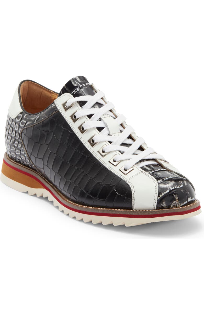 Maison Forte Tribeca Sneaker, Main, color, Black/ White