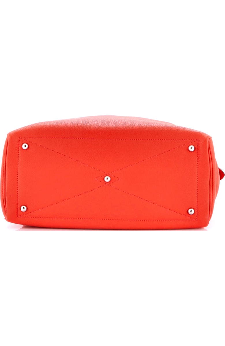 Pre-Owned Hermes Victoria II Bag Clemence 35, Alternate, color, Rouge Pivoine