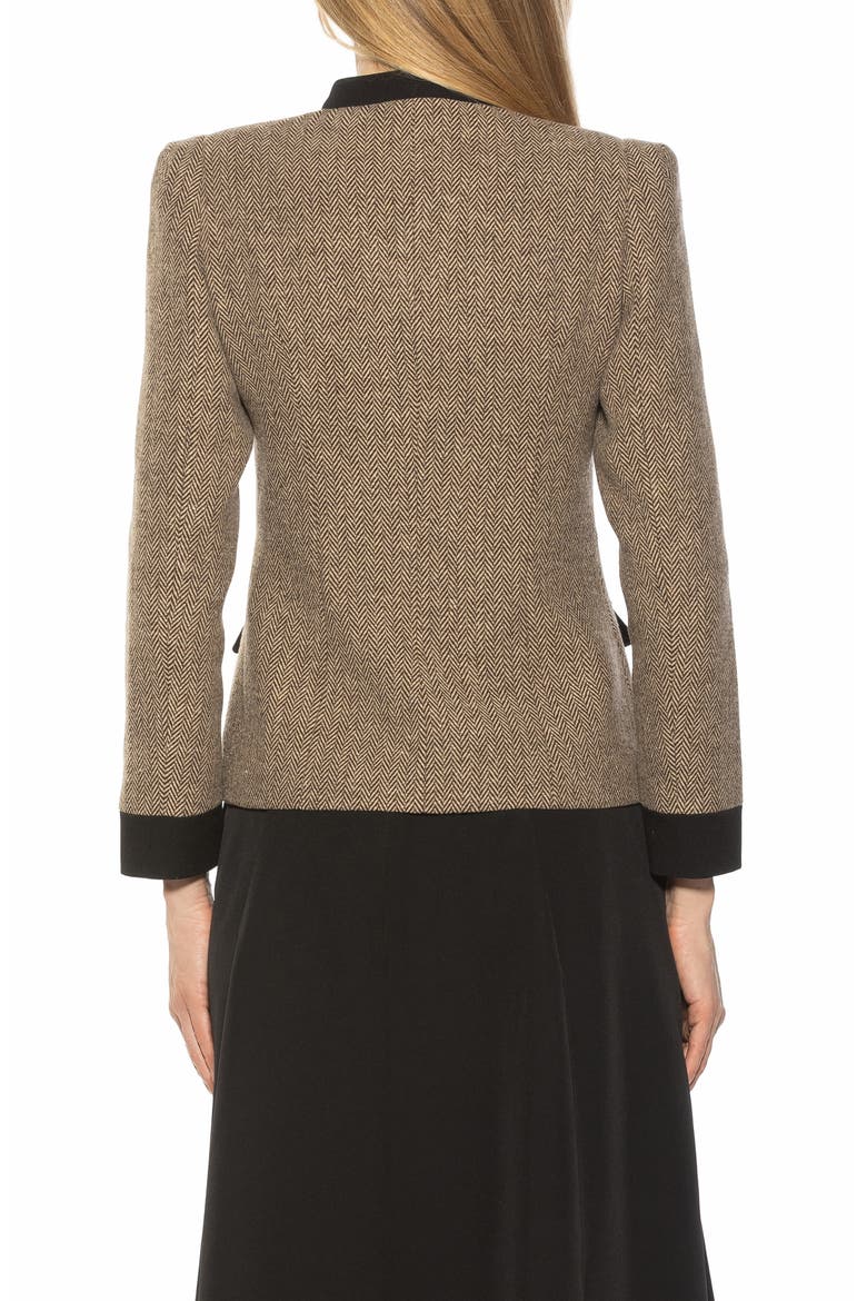 Nox Herringbone Blazer, Alternate, color, HERRINGBONE