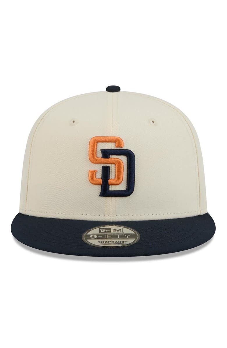 New Era Youth New Era  Cream/Obsidian San Diego Padres 2026 City Connect 9FIFTY Snapback Hat, Alternate, color, Cream
