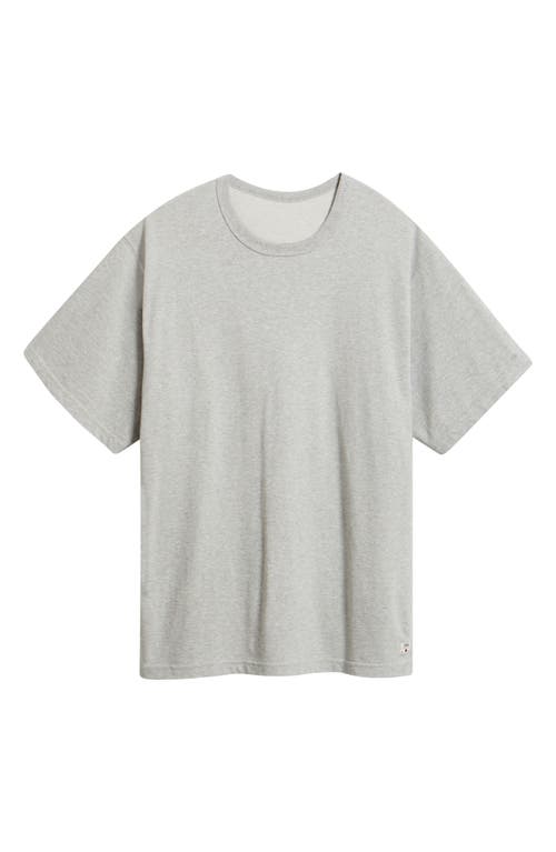 Edwin Oversize Heavyweight Cotton T-shirt In Blue