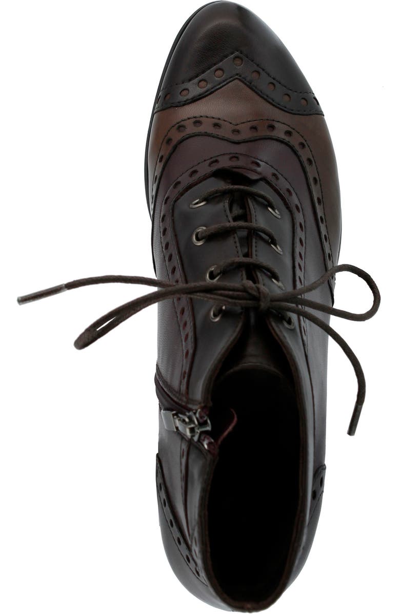 Spring Step Heroic Bootie, Alternate, color, Brown Multi Leather