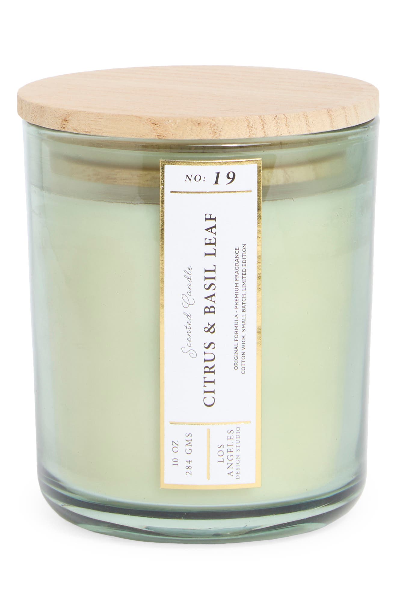 PORTOFINO CANDLES Citrus & Basil Leaf Artisan Jar Candle