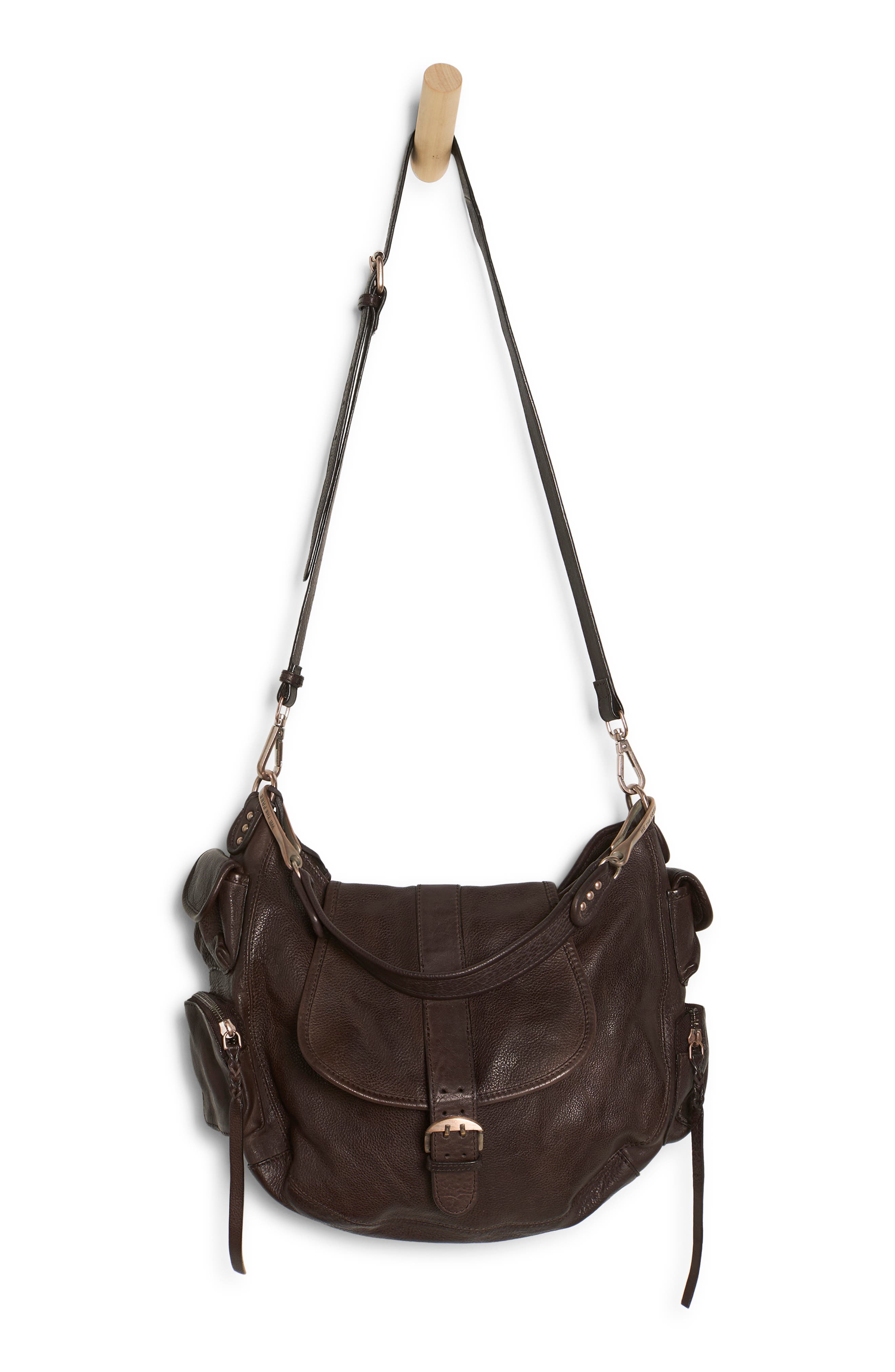 Asher Leather Tote, Main, color, ESPRESSO