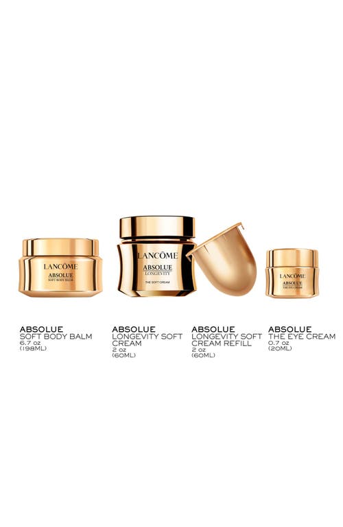 Lancôme Absolue Vault Face, Eye & Body Skin Care Set $890 Value In Transparent