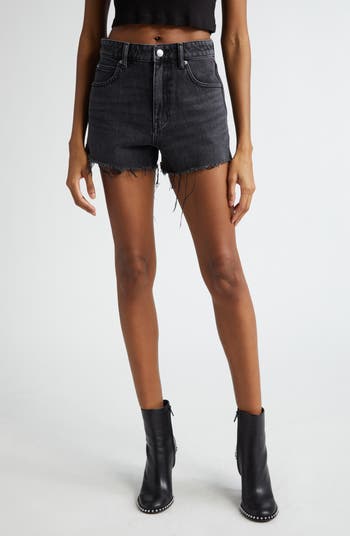Bit Shorts Alexander Wang Bit High Waist Cutoff Denim Shorts | Nordstrom