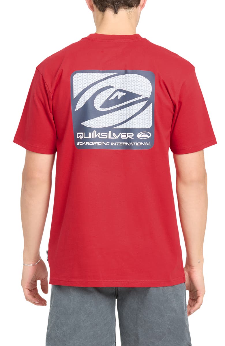 Quiksilver Out of Bounds Short Sleeve Graphic T-Shirt, Alternate, color,