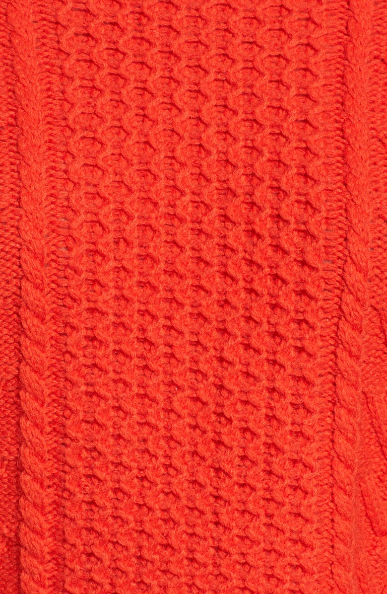 Madewell Cable Knit Pullover Sweater, Alternate, color,