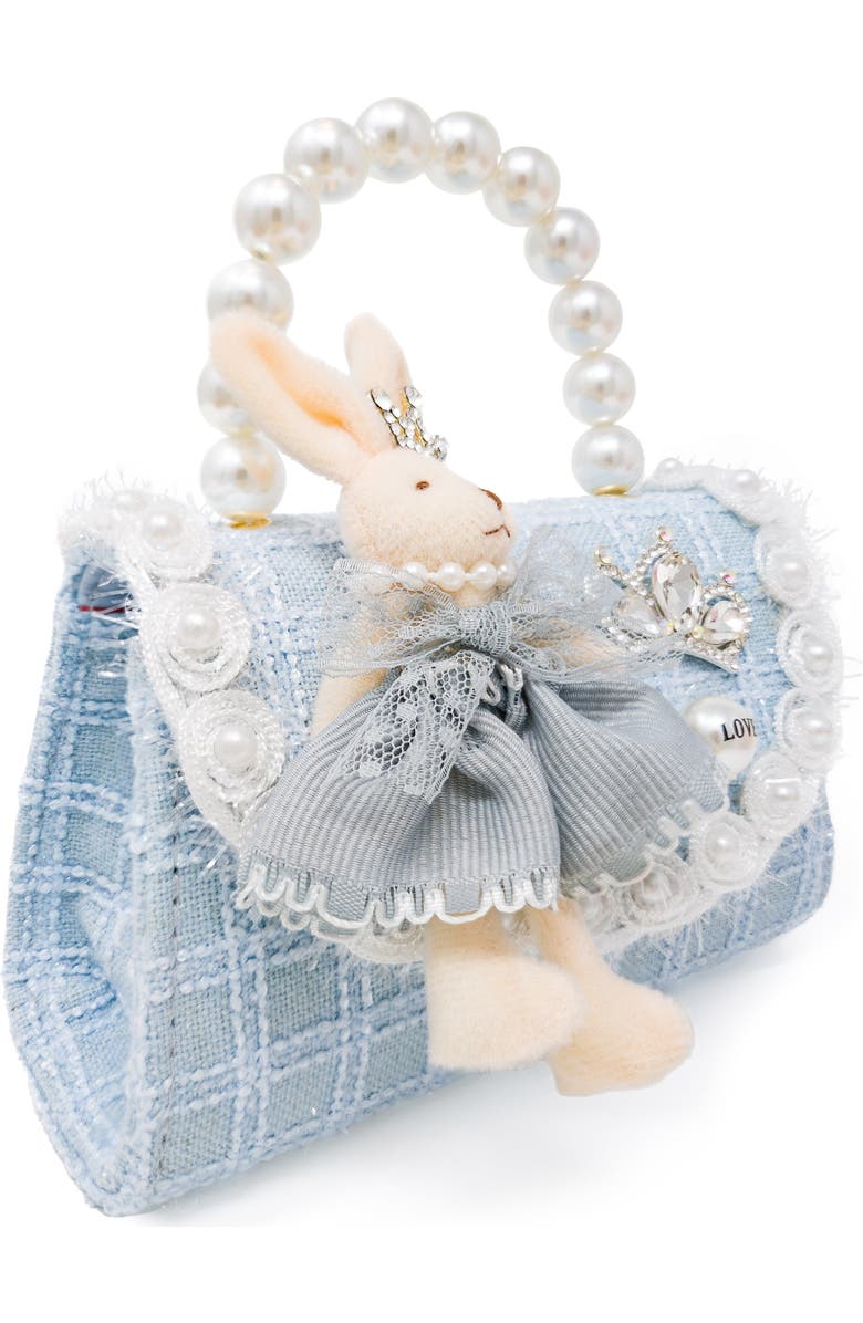 Puttisu Hand Bag - Bunny Bloom, Alternate, color, Powder Blue