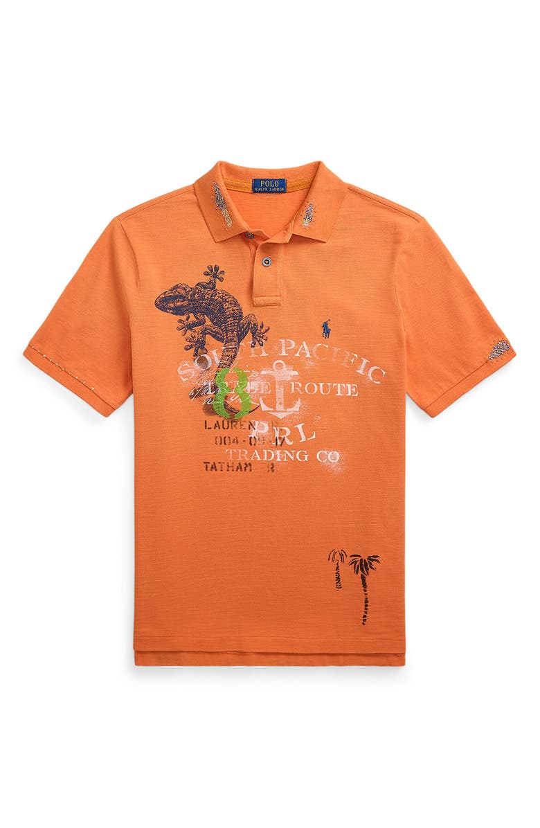 Polo Ralph Lauren Artisan Cotton Mesh Polo, Alternate, color, 