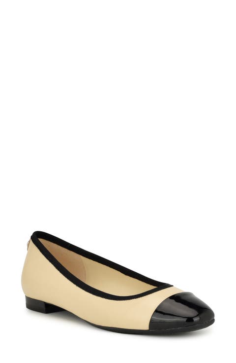 Ollin 9x9 Cap Toe Flat (Women)