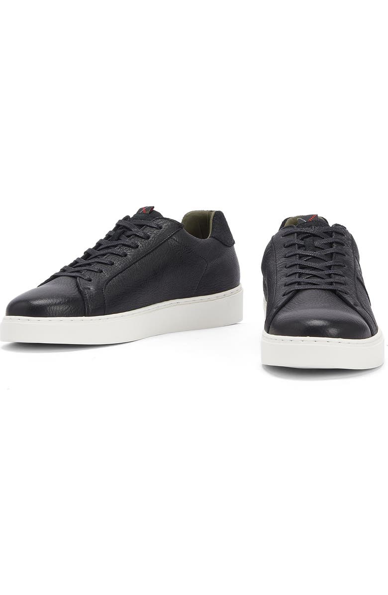 Barbour Ponting Sneaker, Alternate, color, Black