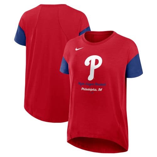 Nike Red Philadelphia Phillies Flowy T-shirt