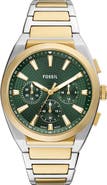 Fossil Everett Chronograph Bracelet Watch, 44mm