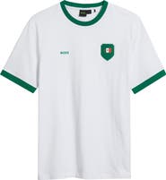 BOSS Lux Stretch Cotton Graphic T-Shirt