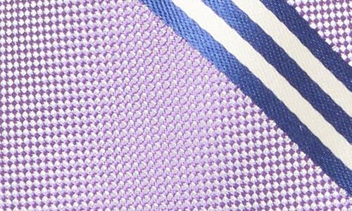 NORDSTROM NORDSTROM KIDS' LUKE STRIPE SILK BLEND TIE