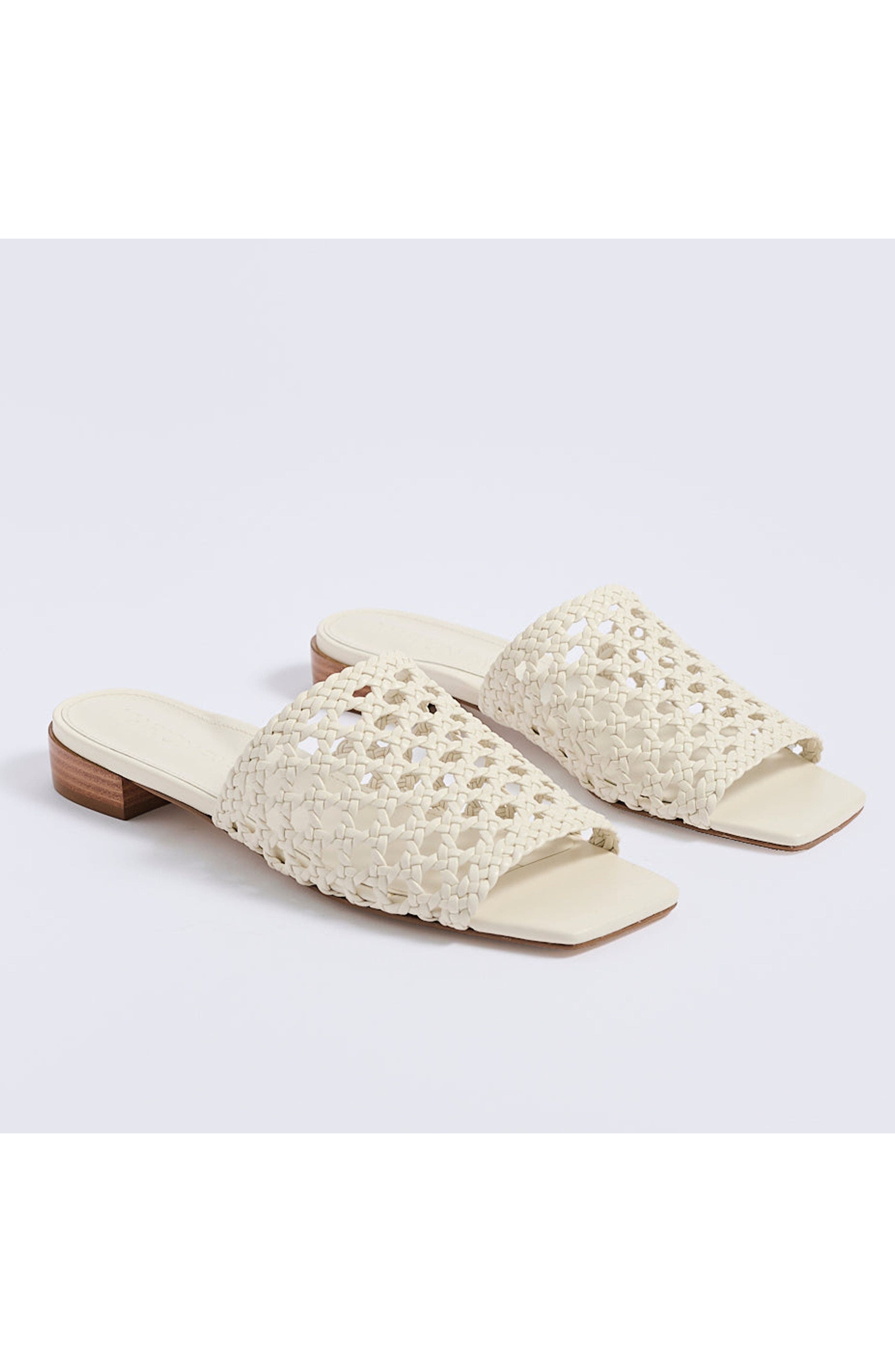 MARION PARKE Sabrina Flat Sandal Nappa, Alternate, color, 