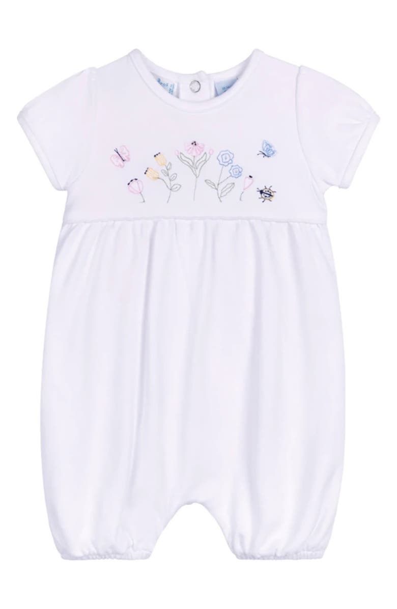 Feltman Brothers Garden Cotton Romper, Main, color,